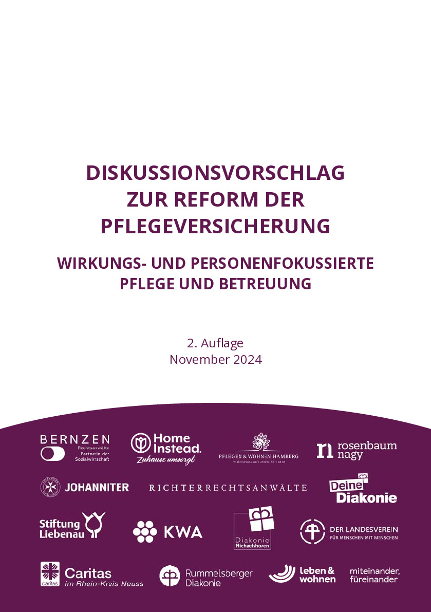 Diskussionsbeitrag zu Reform der Pflegeversicherung