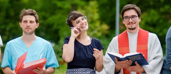 Ausbildung - junge Menschen