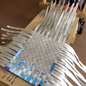 Flechtwerk aus Tetrapaks