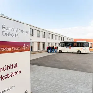 Eingangsbereich Werkstatt