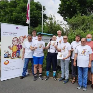 Menschen in einer Gruppe