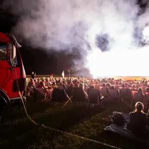 Der rote Kinotruck macht auch 2025 Halt in Rummelsberg. 