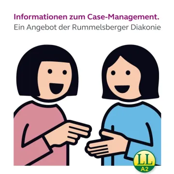 Metacom Bild mit zwei Menschen die miteinander sprechen