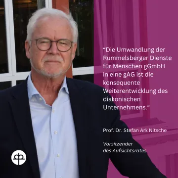 Zitat Prof. Dr. Ark Nitsche zur gAG