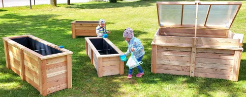 Hochbeet und Kinderhochbeet