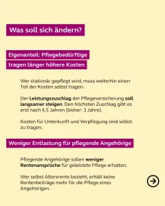 Was soll sich bei ambulanten und stationären Angeboten ändern?