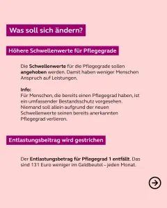 Pflegereform Pflegegrade: Was soll sich ändern?