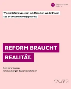 Reform braucht Realität. Jetzt über die Maßnahmen informieren.