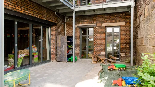 Außenansicht von Kinderkrippe Hopfenspeicher Fürth