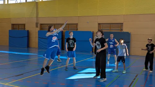 Inklusionsturnier Basketball in Rummelsberg - Foto Klaus Feitl