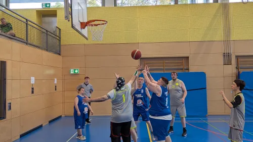 Inklusionsturnier Basketball in Rummelsberg4 - Foto Klaus Feitl