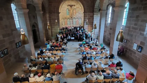 Chorandacht zum Abschluss