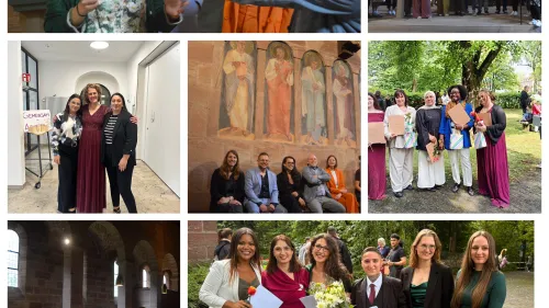 Collage Abschlussfeier-Pflegeschule Nbg