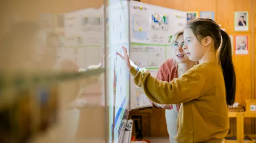 Individuelle Förderung an der Comenius-Schule in Hilpoltstein.
