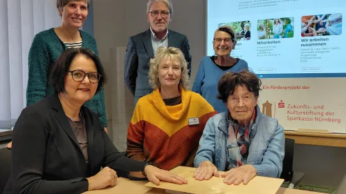 Übergabe Resono Soundpad durch die Zukunfts- und Kulturstiftung der Sparkasse Nürnberg für das Nürnberger Land