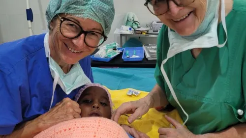 Intensivschwester Annemarie und Dr. Annemarie