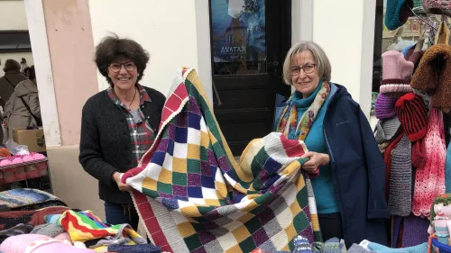 Stricksachen für Flohmarkt