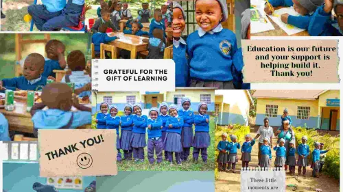 Dankeschön Post der GM Memorial School