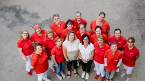 Das Team des Ambulanten Dienstes in Burtenbach