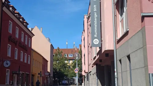 Das Rummelsberger Stift St. Lorenz in der Nürnberger Innenstadt.
